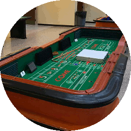 Just Like Vegas Casino Party Rentals in San Antonio - Craps Table